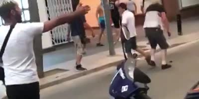 Migrants Attack Elderly Local In Spain