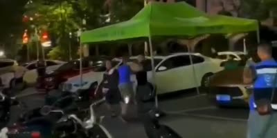 Street Fight In China