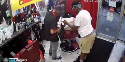 Bronx Barber Gets Robbed At Work