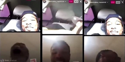 Rapper shot on Instagram Live