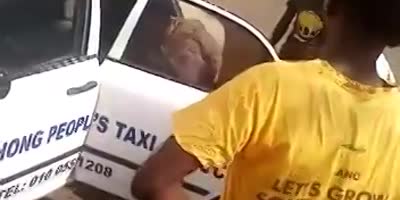 Taxi Drivers Attack UBER In South Africa