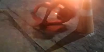 Man Set Ablaze During Dispute