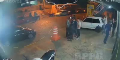 Attempted Homicide Caught On CCTV