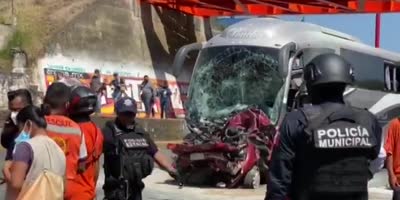 Fatal accident in Xalapa, Mexico video 3