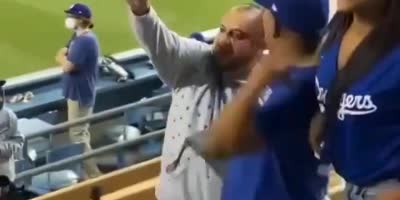 Man Picks Beating At Braves Game