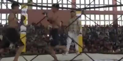 Taliban-organized MMA tournament started its matches in Ghazni