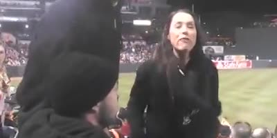 Red Sox Fan Spits On Man Over Wrong Seats