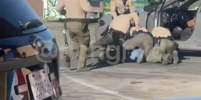 Palmdale Cops Beat The Suspect