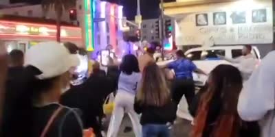 Attack Along Hollywood Walk of Fame