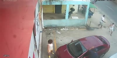 Man Fights Off Robber In Brazil