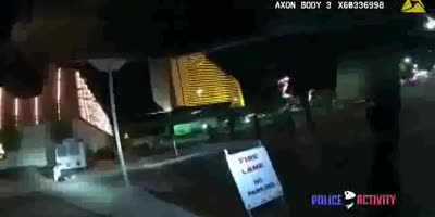 Police shoot uncooperative man in Nevada.