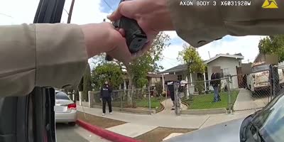 LAPD Cops Fatally Shoot Knife Wielding Male