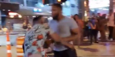 Grey Shirt Starts A Fight & Gets Dropped In Vegas