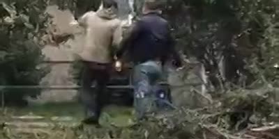Alcoholic Smashes Bottle Over Workers Head For Making Noise