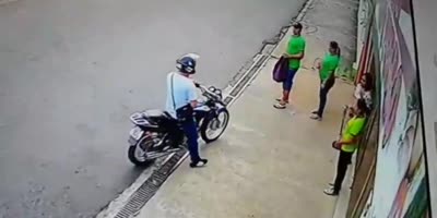 Definitely Bad Day For Robbery
