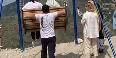 Unsafe Ride Causes Two Women To Fall Off Cliff (R)