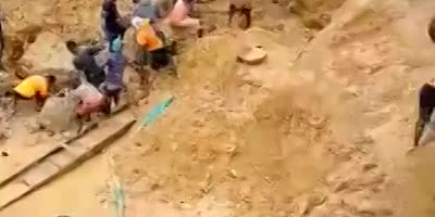 Workers Buried Alive