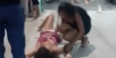 Girls Fight After The Club