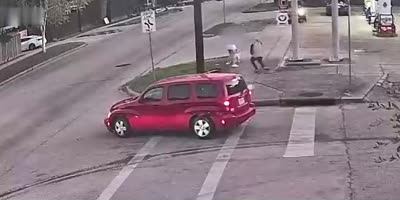 Purse Snatcher Drags Woman & Dog With His Car