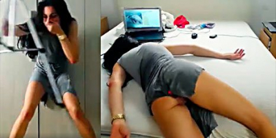 incredible his anus receives so many impacts that he faints