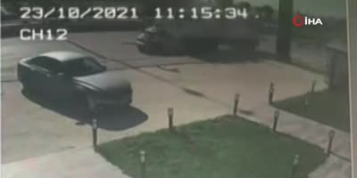 Fatal accident with careless doctor returning home in the morning