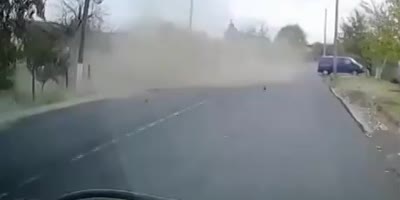 Biker Gets Hit By A Car
