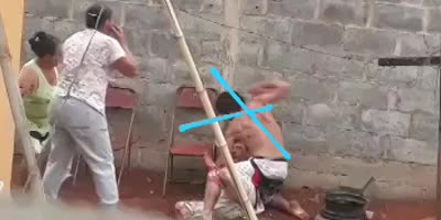 Scumbag Assaults His Mother