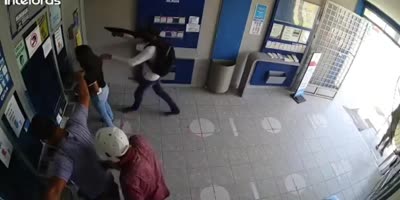 Attempted Bank Robbery In Brazil