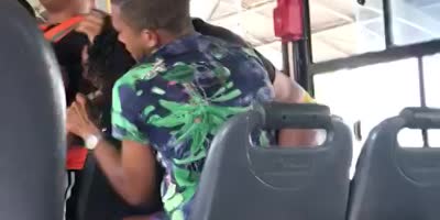 Met Him With A Side Girl On The Bus In Brazil