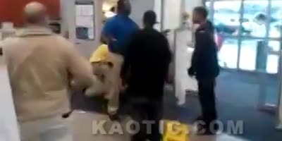 Fight at Best Buy in Memphis.
