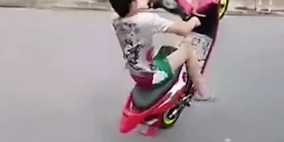 Chinese biker accidents, the compilation.