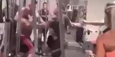 The Gym Is Not A Good Place To Start A fight