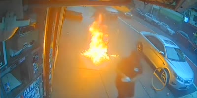 Man Sets Brooklyn Deli Ablaze