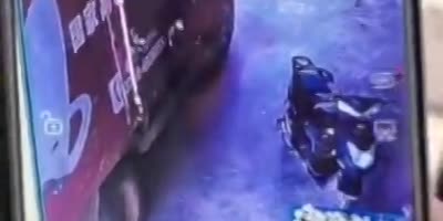 Man Run Over By Reversing Truck
