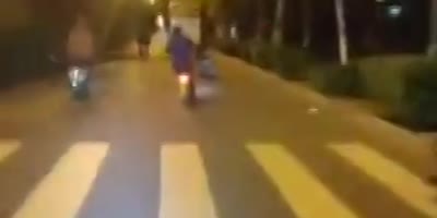 Drunk Rider Gets In Trouble