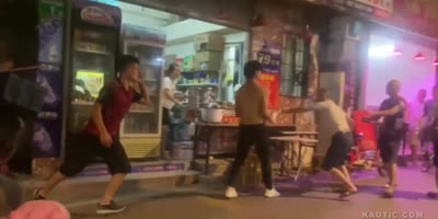Shanghai shuffle.