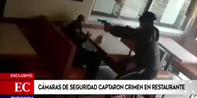 Man Gunned Down In Peruan Restaurant
