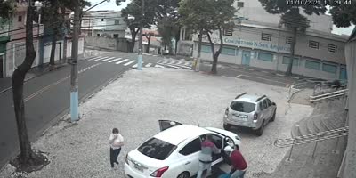 Elderly Couple Carjacked In Brazil