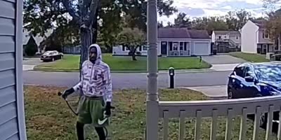 Woman Barely Avoids Home Invasion