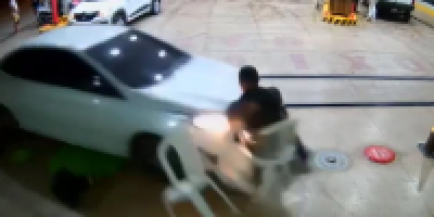 Gas Station Guard Destroyed By Robbers