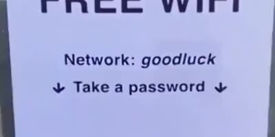 Free Wifi With A Twist