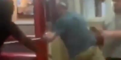 The Guy Allegedly Didn't Pay For His Food So They Tried Stopping Him