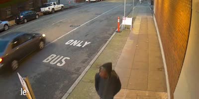 Retarded Black Guy Randomly Kicks Innocent Woman's Head In Seattle