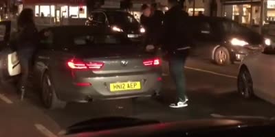 Road Rage In London Suburb