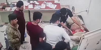 Dramatic Revival Of A Man Having Heart Attack In The Hospital In Iraq