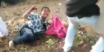 Vicious Gang Attack In Indonesia