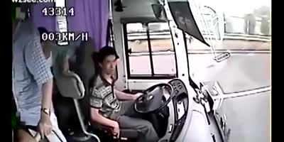 Strange accident.