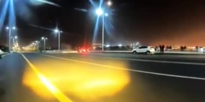 High Speed Wreck On Chinese Highway
