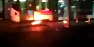 France: Migrant Sets Tram Ablaze, Caught & Beaten