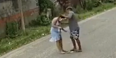 Pregnant Woman Faints After Scumbag Robs Her In Brazil